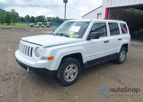2014 Jeep Patriot Sport from USA, damaged, VIN 1C4NJRBB1ED924355
